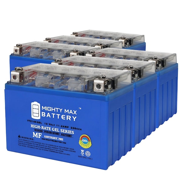 Mighty Max Battery YTZ14SGEL 12V 11.2AH Replacement Battery